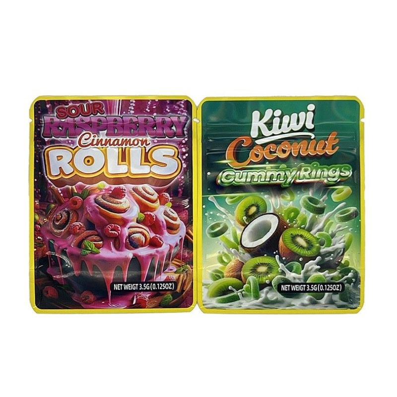 Exotic Edition 3.5g Holographic Mylar Bags